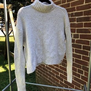 American Eagle Cropped Turtleneck